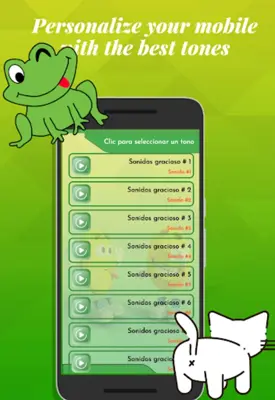 Funny sounds android App screenshot 5